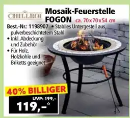 Norma Mosaik-Feuerstelle FOGON Angebot