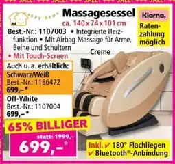Norma Massagesessel Angebot