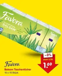 Netto Marken-Discount Favora Balsam Taschentücher Angebot