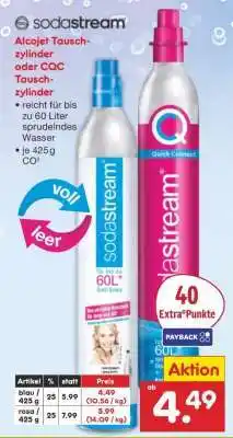 Netto Marken-Discount Alcojet Tauschzylinder oder CQC Tauschzylinder Angebot