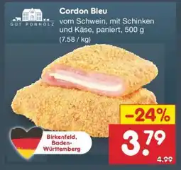 Netto Marken-Discount Cordon bleu Angebot