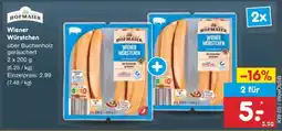 Netto Marken-Discount Wiener Würstchen Angebot