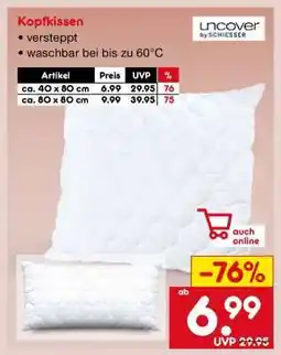 Netto Marken-Discount Kopfkissen Angebot