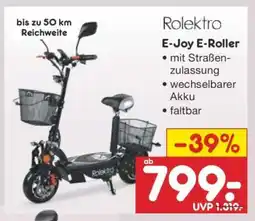 Netto Marken-Discount Rolektro E-Joy E-Roller Angebot