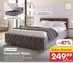 Netto Marken-Discount Polsterbett Nizza Angebot