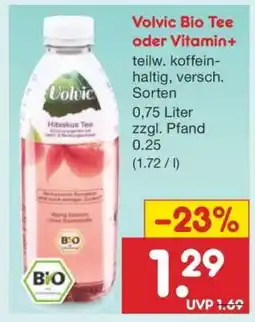 Netto Marken-Discount Volvic Bio Tee oder Vitamin+ Angebot