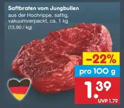 Netto Marken-Discount Saftbraten vom Jungbullen Angebot