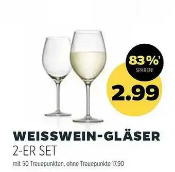 NETTO Weisswein-gläser 2er Set Angebot