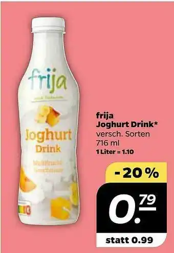 NETTO Frija Joghurt Drink Angebot