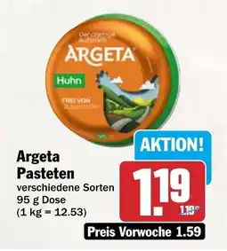 AEZ Argeta Pasteten Angebot