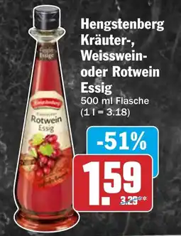 AEZ Hengstenberg Kräuter-, Weisswein- oder Rotwein Essig Angebot