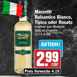 AEZ Mazzetti Balsamico Bianco, Tipico oder Rosato Angebot