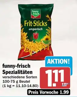AEZ funny-frisch Spezialitäten Angebot