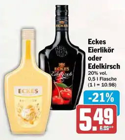 AEZ Eckes Eierlikör oder Edelkirsch Angebot