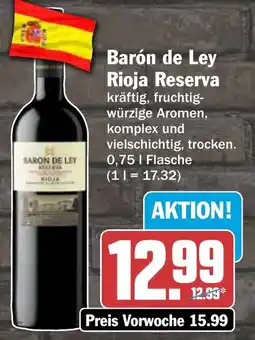 AEZ Barón de Ley Rioja Reserva Angebot