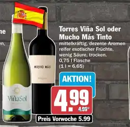 AEZ Torres Viña Sol oder Mucho Más Tinto Angebot