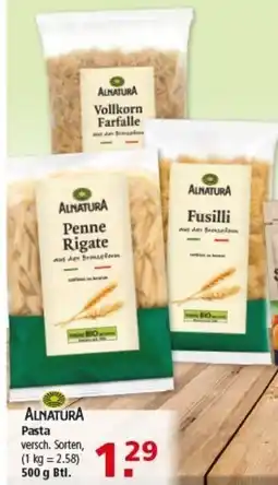 Multi Markt ALNATURA Pasta Angebot