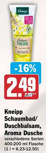 AEZ Kneipp Schaumbad/ Duschbalsam, Aroma Dusche Angebot