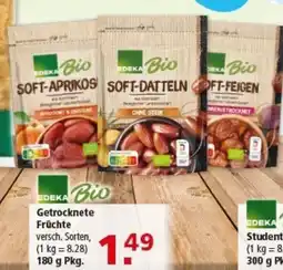Multi Markt EDEKA Bio Getrocknete Früchte Angebot