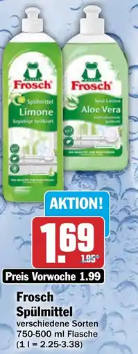 AEZ Frosch Spülmittel Angebot