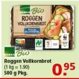 Multi Markt EDEKA Bio Roggen Vollkornbrot Angebot