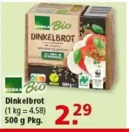 Multi Markt EDEKA Bio Dinkelbrot Angebot