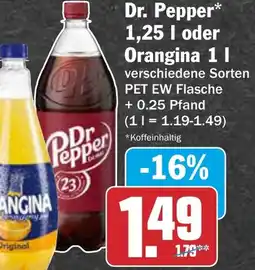 AEZ Dr. Pepper oder Orangina Angebot