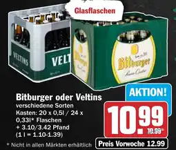 AEZ Bitburger oder Veltins Angebot