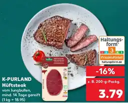 Kaufland K-PURLAND Hüftsteak Angebot