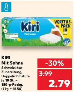 Kaufland KIRI Mit Sahne Angebot