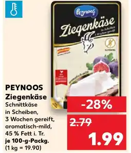 Kaufland PEYNOOS Ziegenkäse Angebot