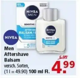 Multi Markt NIVEA Men Aftershave Balsam Angebot