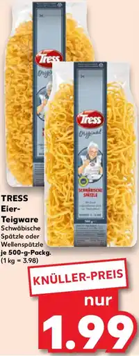 Kaufland TRESS Eier- Teigware Angebot