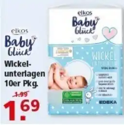 Multi Markt elkos Baby Glück Wickelunterlagen Angebot