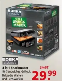 Multi Markt EDEKA zuhause 4 in 1 Snackmaker Angebot