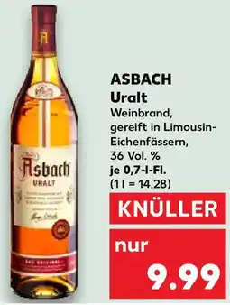 Kaufland ASBACH Uralt Angebot