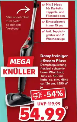 Kaufland vileda Dampfreiniger Steam Plus Angebot