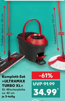 Kaufland vileda Komplett-Set ULTRAMAX TURBO XL Angebot