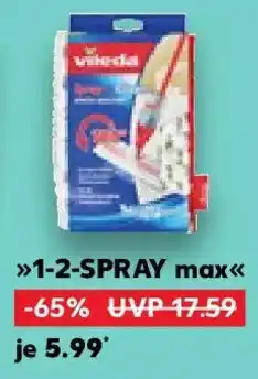 Kaufland vileda Ersatz- Wischbezug 1-2-SPRAY max Angebot