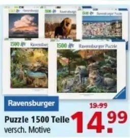Multi Markt Ravensburger Puzzle 1500 Telle Angebot