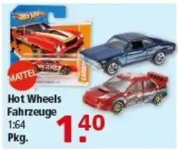 Multi Markt MATTEL Hot Wheels Fahrzeuge 1:64 Angebot