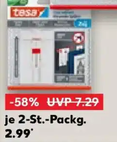 Kaufland TESA Klebenägel Powerstrips 2-St.Packg Angebot
