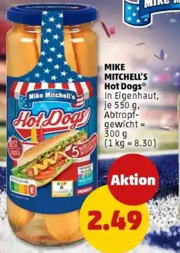 PENNY MIKE MITCHELL'S Hot Dogs Angebot
