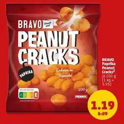 PENNY BRAVO Paprika Peanut Cracks Angebot