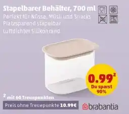 PENNY Stapelbarer Behälter Brabantia Angebot