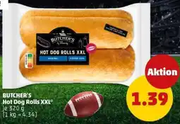 PENNY BUTCHER'S Hot Dog Rolls XXL Angebot