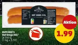 PENNY BUTCHER'S Hot Dogs XXL Angebot