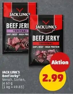 PENNY JACK LINK'S Beef Jerky Angebot