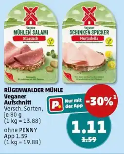 PENNY RÜGENWALDER MÜHLE Aufschnitt Angebot