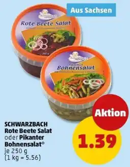 PENNY SCHWARZBACH Rote Beete Salat oder Pikanter Bohnensalat Angebot
